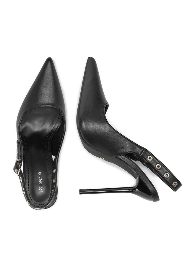 DeeZee High Heels DeeZee AL96229-1 Schwarz