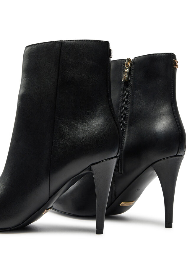 Guess Боти Guess Slinks FLFSLI LEA10 Черен