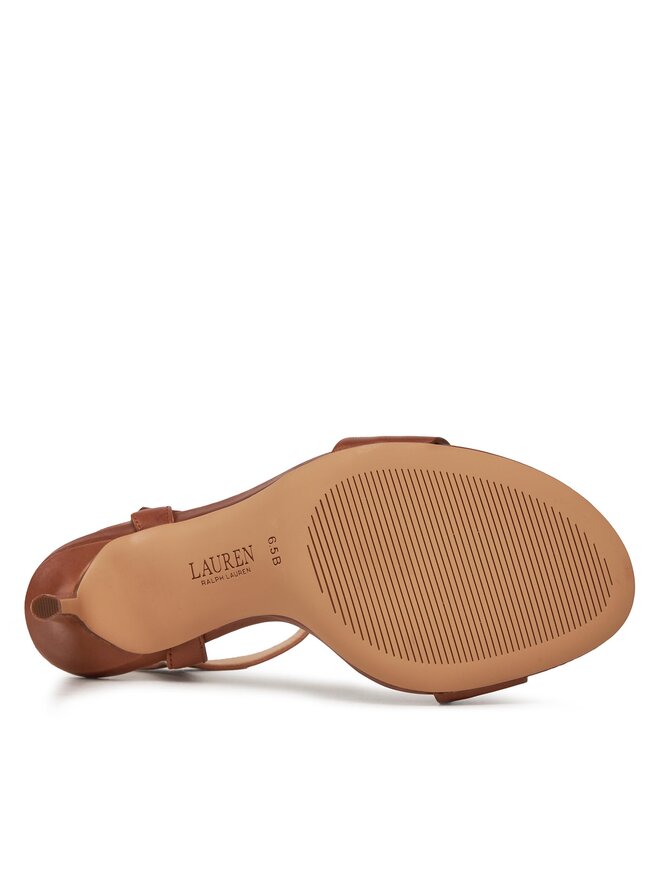 LAUREN RALPH LAUREN Sandále LAUREN RALPH LAUREN 802940588002 Hnedá