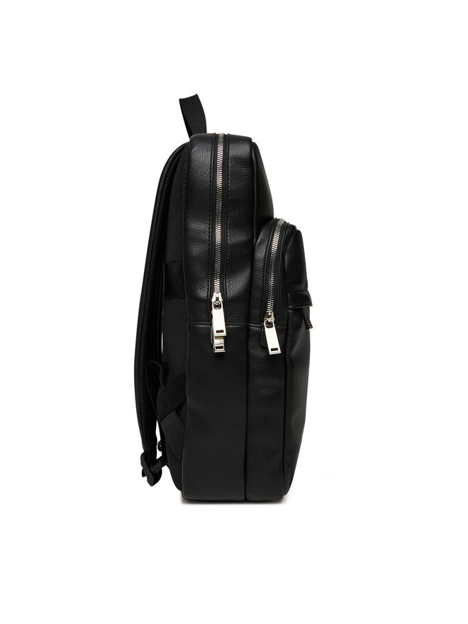 Calvin Klein Mugursoma Calvin Klein Raised Slim Square Backpack LV04D3156G Melns