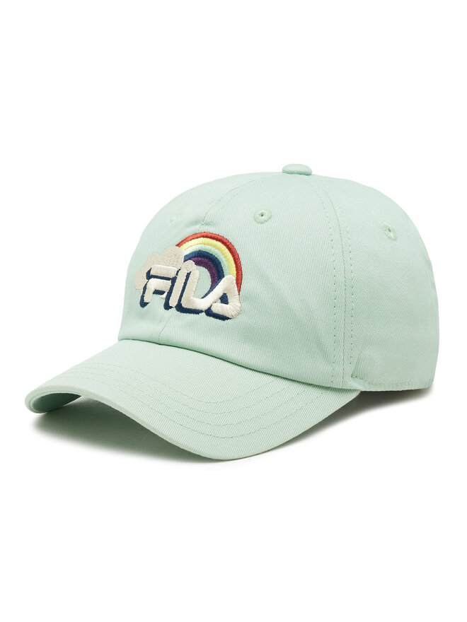 Fila Czapka z daszkiem Fila Butuan Rainbow Kid Dad Cap FCK0015 Zielony