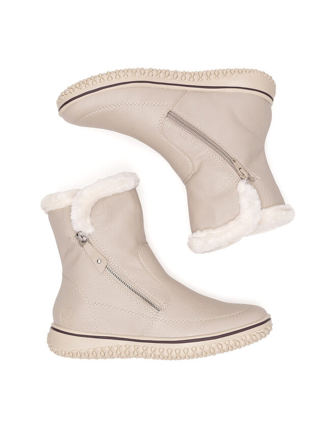 Rieker Botine Rieker Z4281-60 Bej