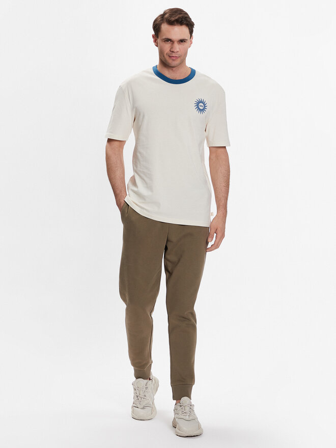 Outhorn Outhorn T-Shirt TTSHM459 Εκρού Regular Fit