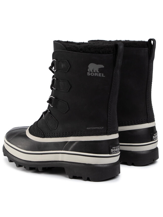Sorel Μπότες Χιονιού Sorel Caribou NM1000 Μαύρο