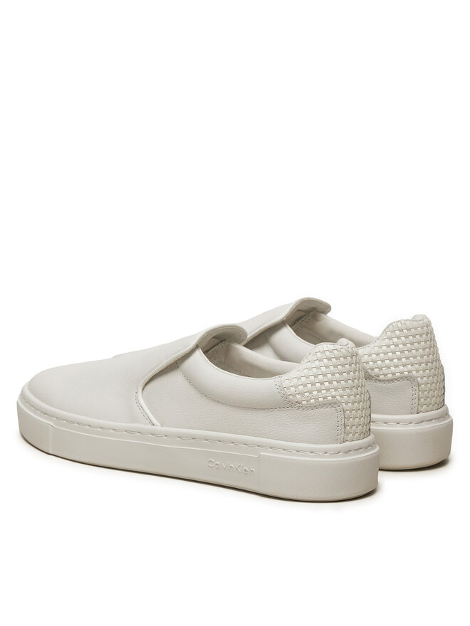 Calvin Klein Sneakersy Calvin Klein Cupsole Slip On HW0HW02297 Biały