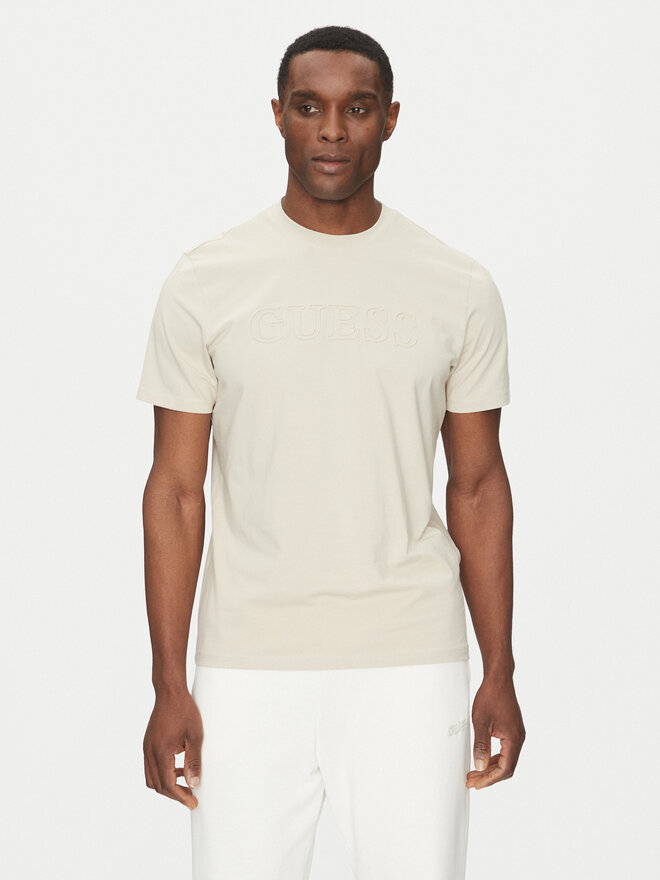 Guess Guess Футболка Z2YI11 J1314 Бежевий Regular Fit