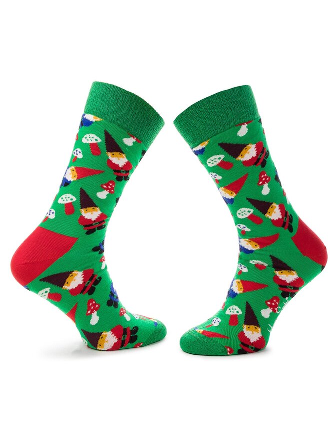 Happy Socks Sada 3 párů vysokých ponožek unisex Happy Socks XMAS08-7003 Barevná