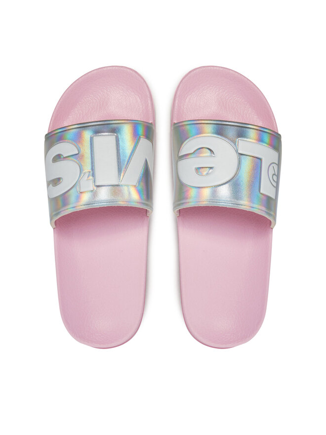 Levi's® Pantoletten Levi's® June L VPOL0239S Silberfarben