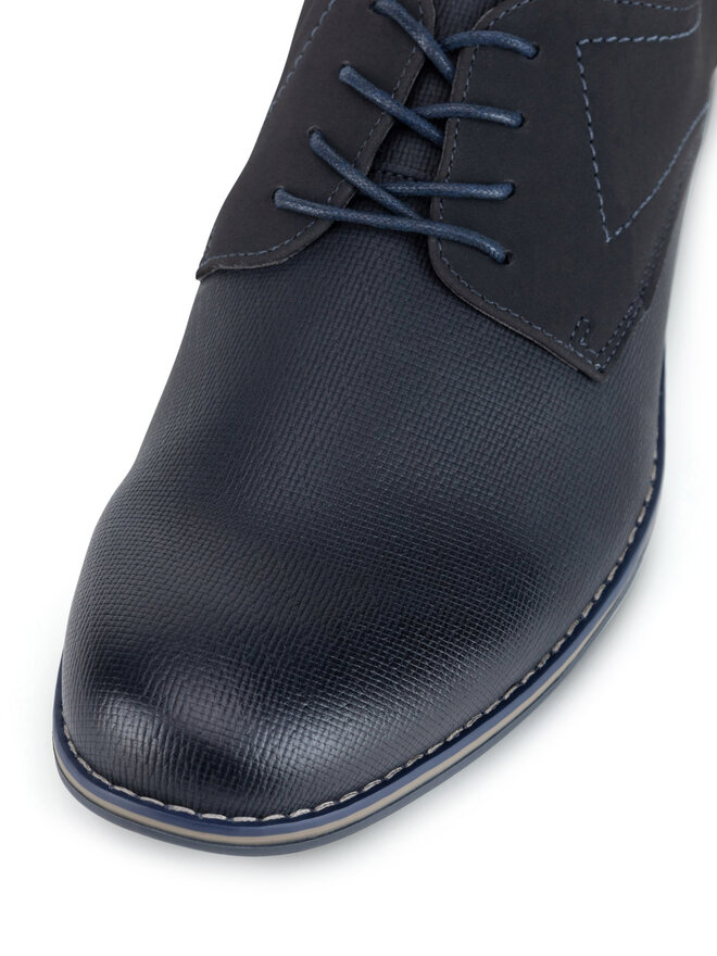Lanetti Półbuty Lanetti M16AW070-31 Granatowy