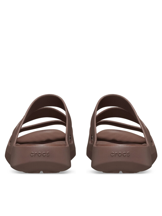 Crocs Παντόφλες Crocs Getaway Strappy 209587 Καφέ
