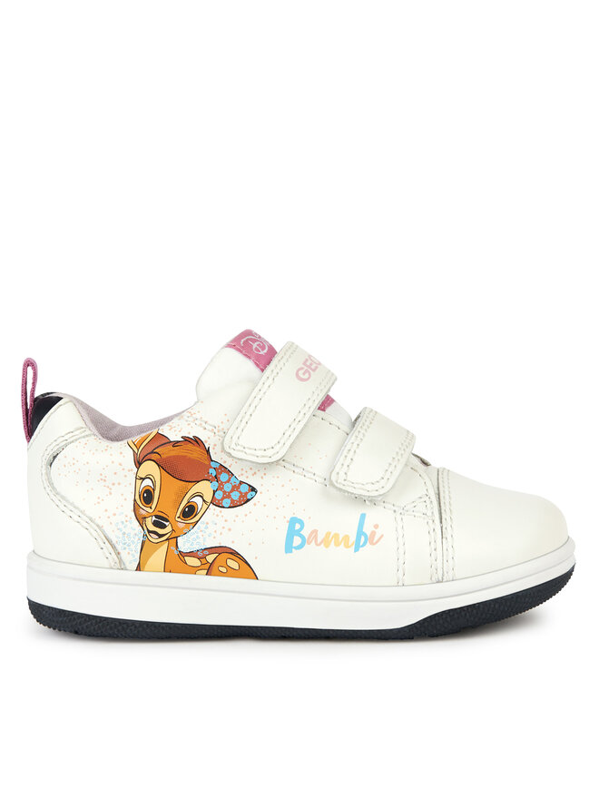 Geox Αθλητικά Geox B New Flick Girl B361HA 00085 C0404 M Λευκό