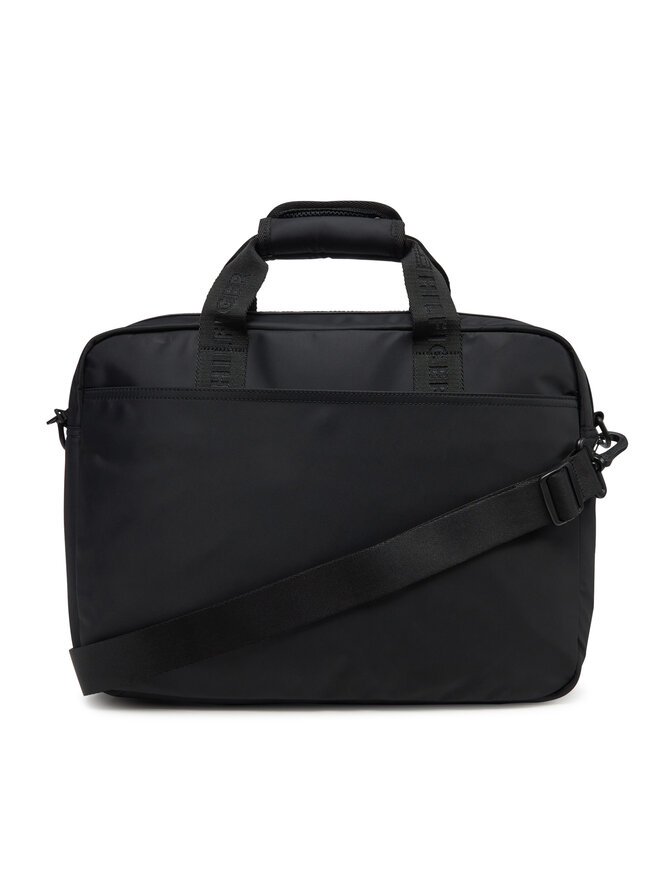 Tommy Hilfiger Laptoptáska Tommy Hilfiger Th Repreve Computer Bag AM0AM13186 Fekete