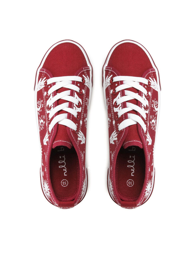 Nelli Blu Tenisenes Nelli Blu CSS20408-03 Bordo
