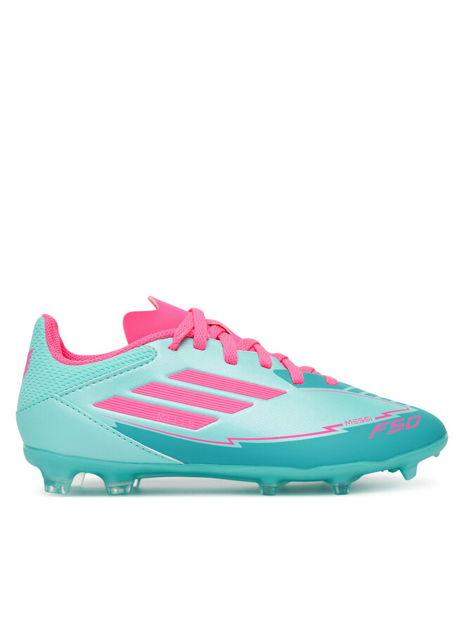 adidas Взуття для футболу adidas F50 League Messi Firm/Multi-Ground IH0931 Бірюзовий