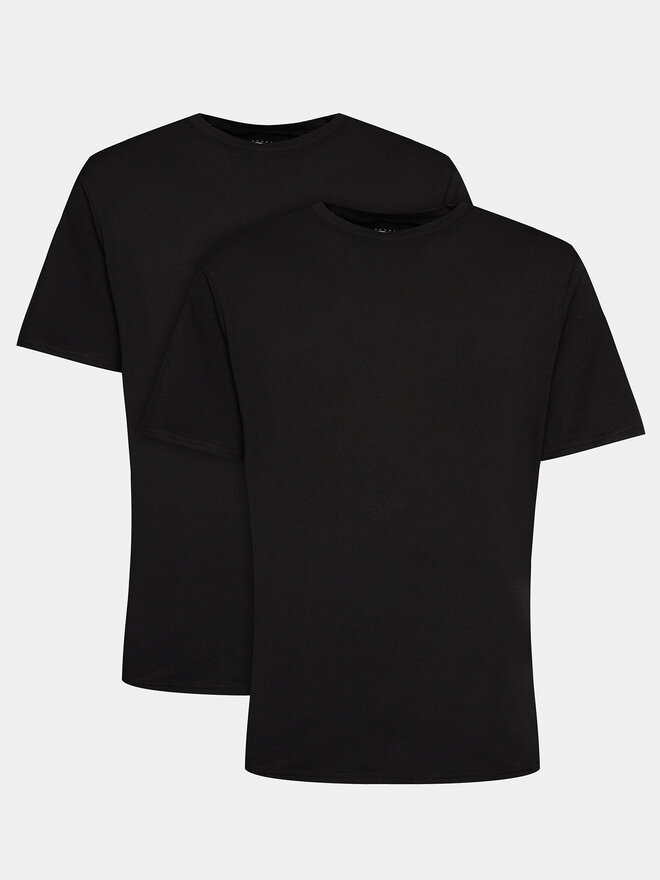 Tommy Jeans Tommy Jeans Σετ 2 T-Shirts UM0UM03157 Μαύρο Regular Fit