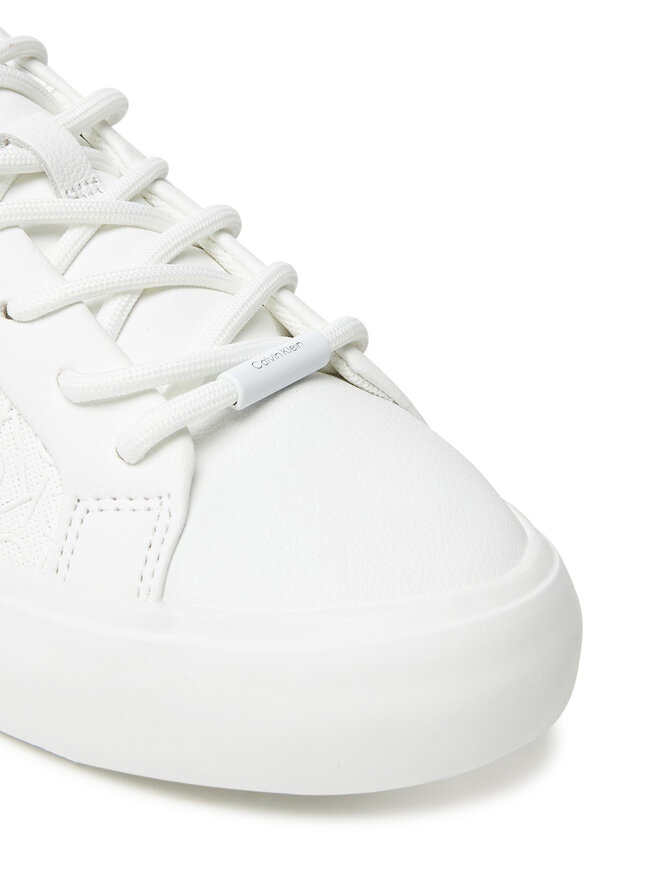 Calvin Klein Αθλητικά Calvin Klein Vulc Lace Up Mono Pu HW0HW02573 Λευκό