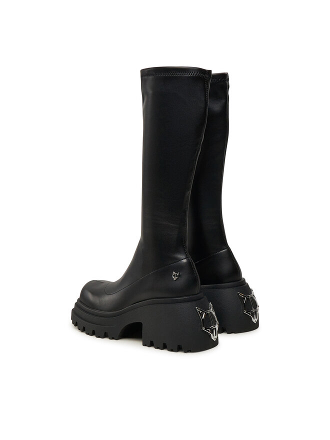 Naked Wolfe Stiefel Naked Wolfe Scar Schwarz