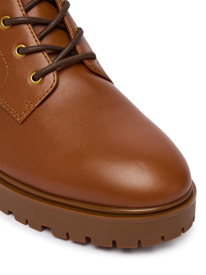 LAUREN RALPH LAUREN Schnürschuhe LAUREN RALPH LAUREN Allyson Logo Bo Bte 802P12046002 Braun