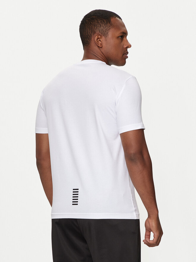 EA7 Emporio Armani EA7 Emporio Armani Camiseta 8NPT26 PJVQZ 1100 Blanco Regular Fit