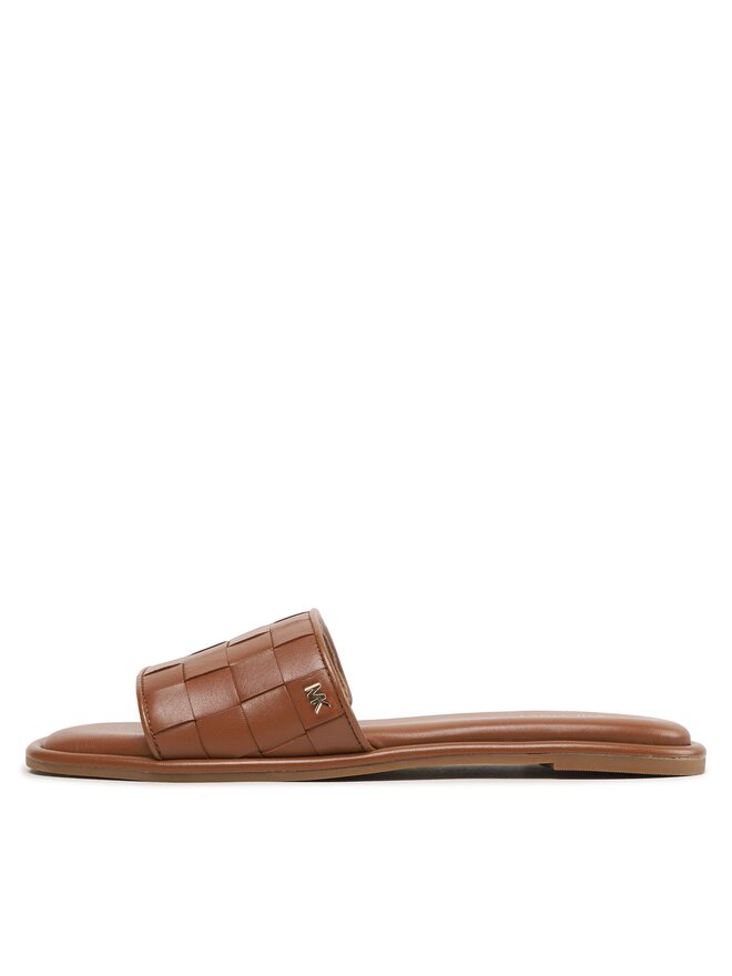 MICHAEL Michael Kors Şlapi MICHAEL Michael Kors Hayworth Woven 40S3HAFA2L Maro