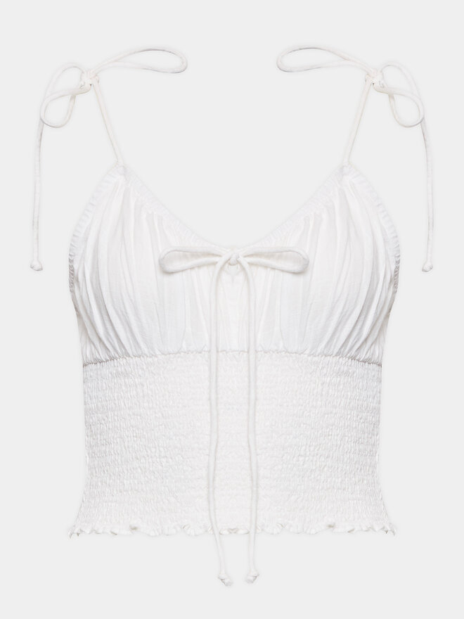 Gina Tricot Gina Tricot Top 19928 Weiß Regular Fit