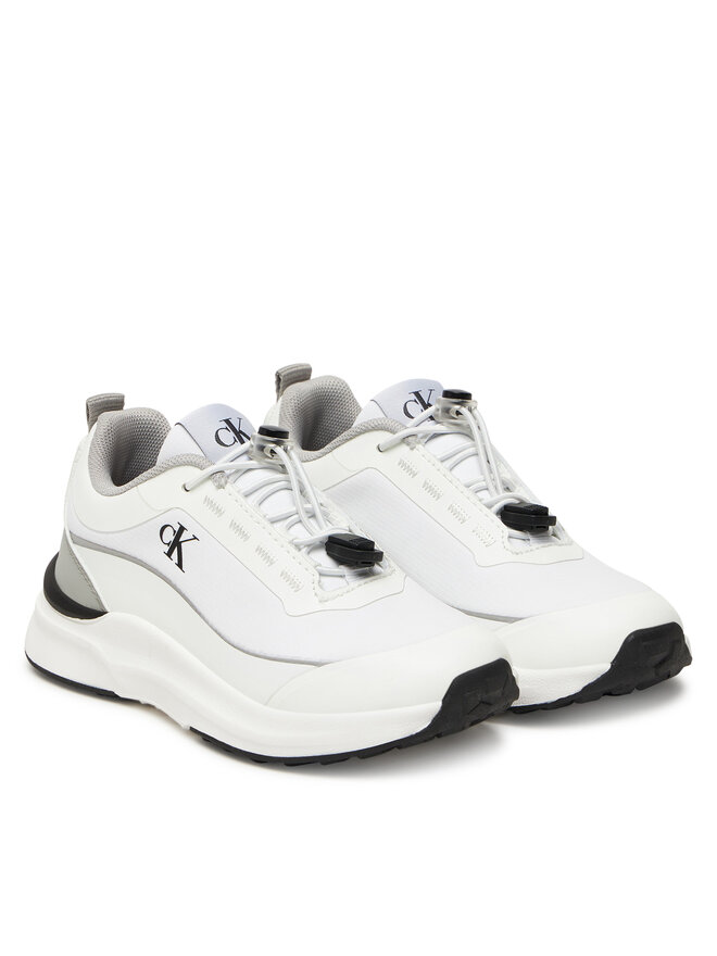 Calvin Klein Αθλητικά Calvin Klein Low Cut Lace-Up Sneaker V3X9-83171-1844 S Λευκό