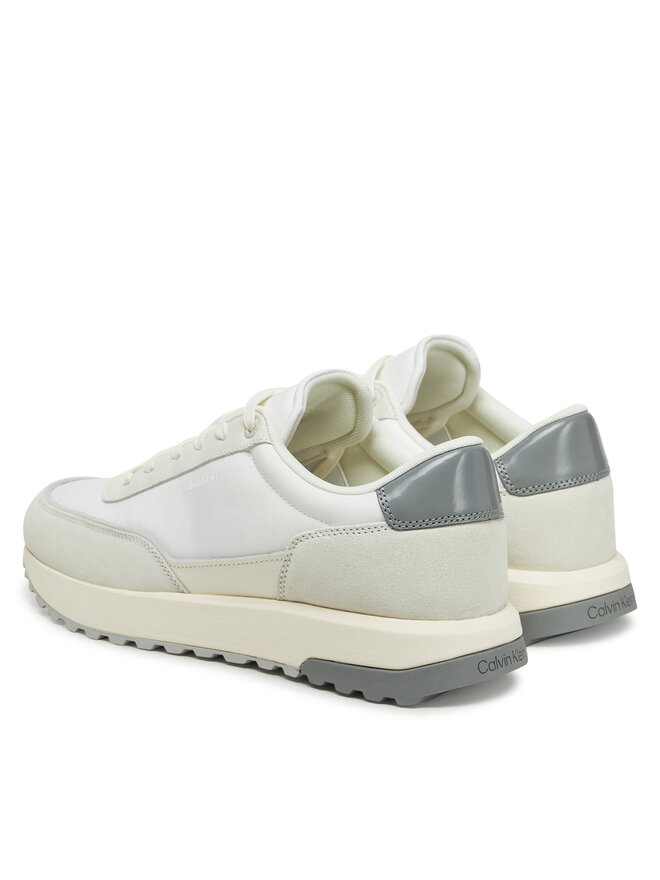 Calvin Klein Αθλητικά Calvin Klein Low Top Lace Up Repreve Mix HM0HM01714 Λευκό