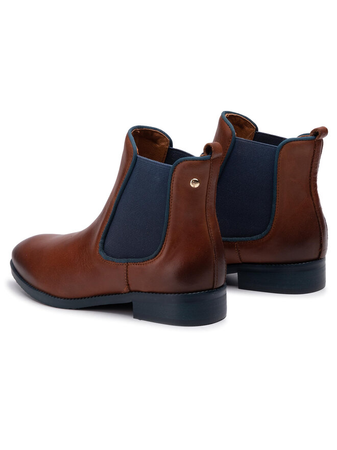 Pikolinos Μποτάκια με λάστιχο Pikolinos W4D-8637ST Καφέ