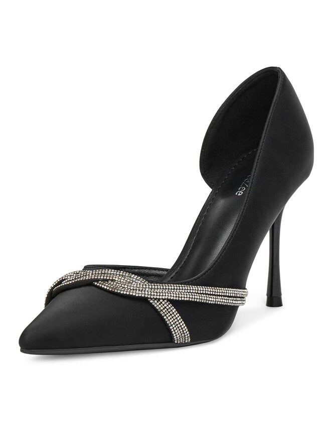 DeeZee Pantofi cu toc subțire DeeZee BG-2032 Negru