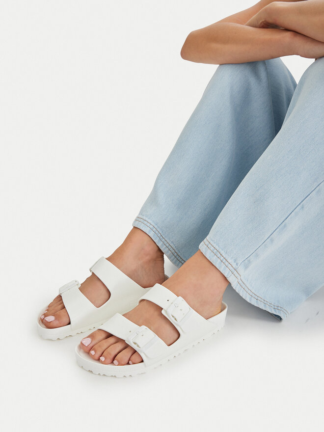 Birkenstock Pantoletten Birkenstock Arizona EVA 0129443 Weiß