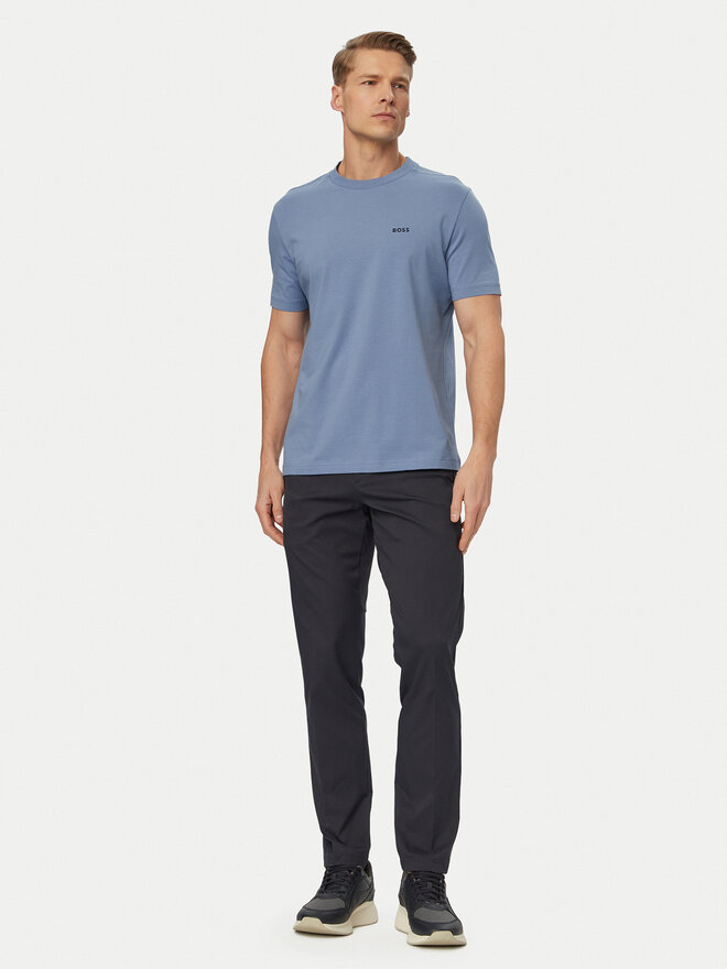 BOSS BOSS T-Shirt 50506373 Hellblau Regular Fit
