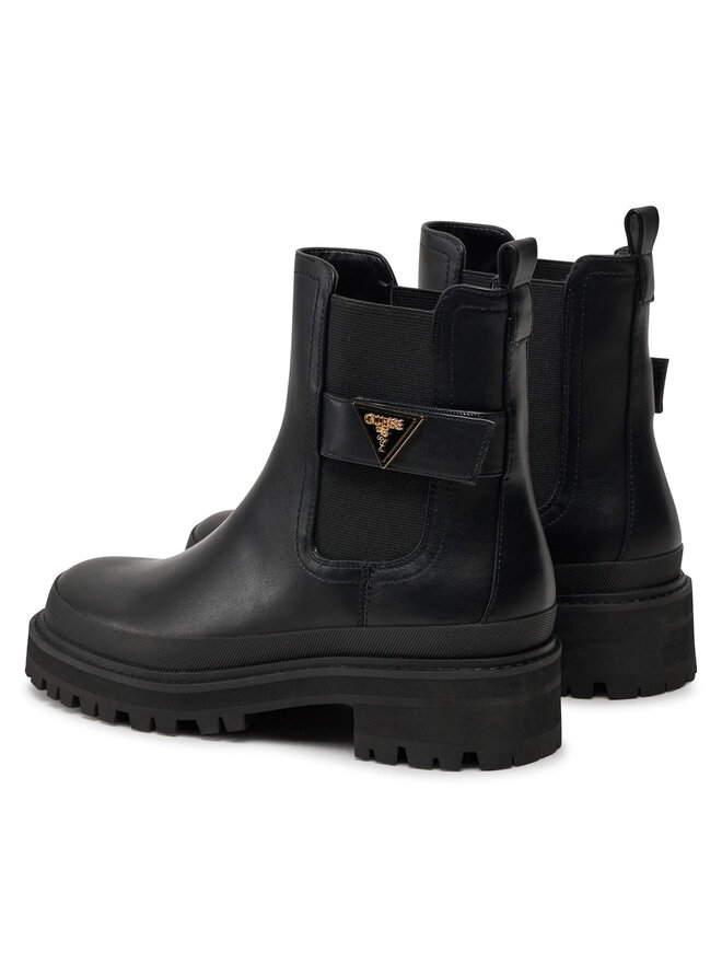 Guess Čizme Guess Bensly FLFBEN ELE10 Crna