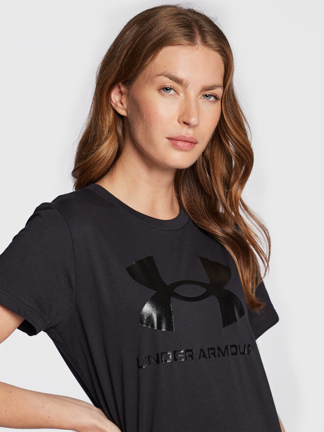 Under Armour Under Armour Marškinėliai Ua Sportstyle Graphic 1356305 Juoda Regular Fit
