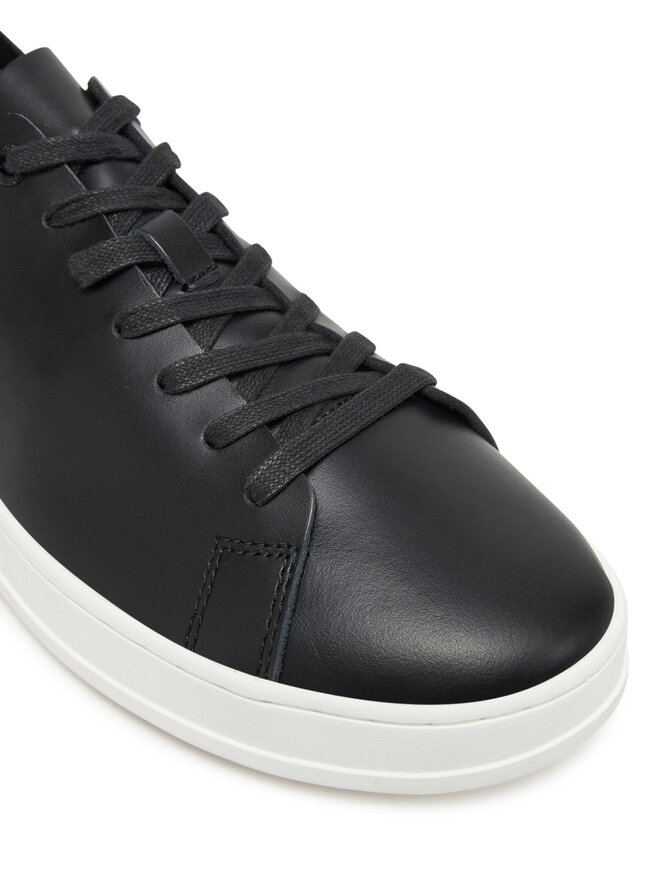 Calvin Klein Sneakersy Calvin Klein Low Top Lace Up Unlined Lth HM0HM01885 Czarny