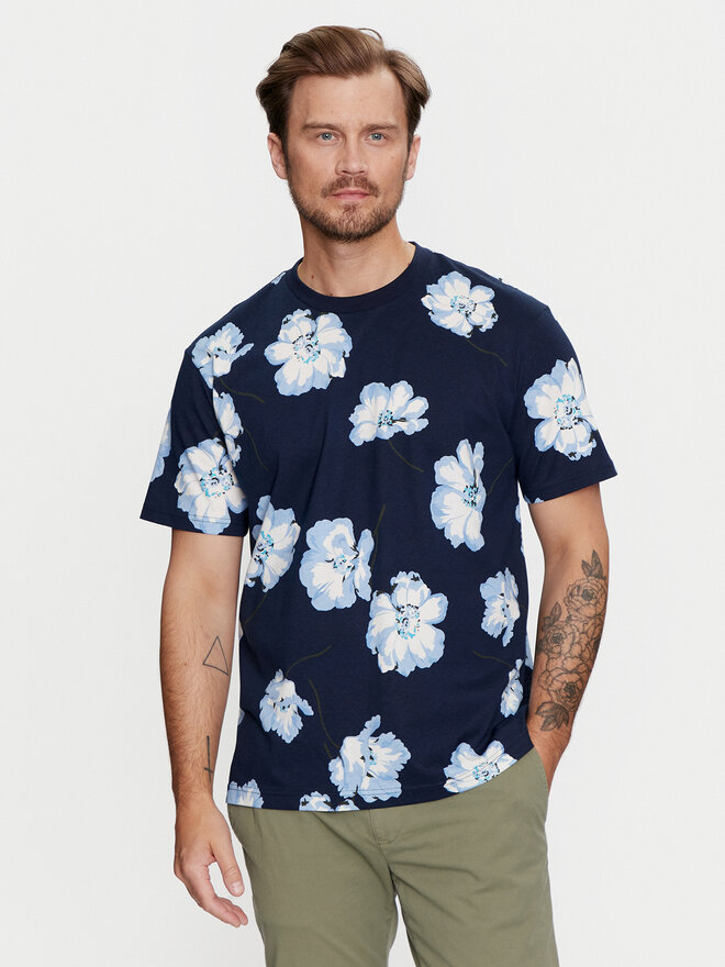 Gap Gap Póló 796255-29 Sötétkék Regular Fit