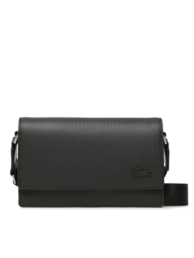Lacoste Borsetta Lacoste Flap Reporter Bag NU4118CE Nero