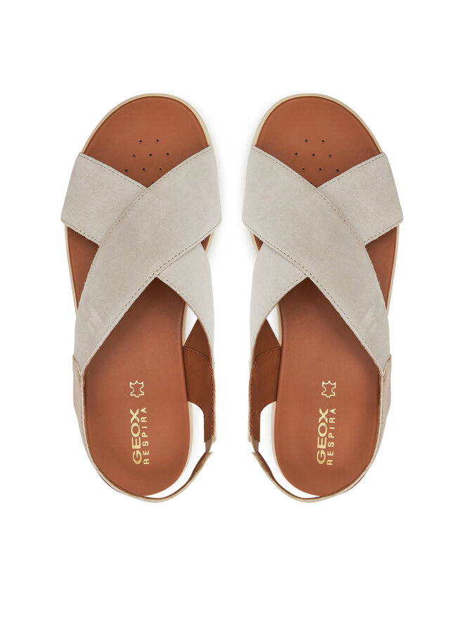 Geox Szandál Geox Donna D45M1B-022NF C5V2L Bézs