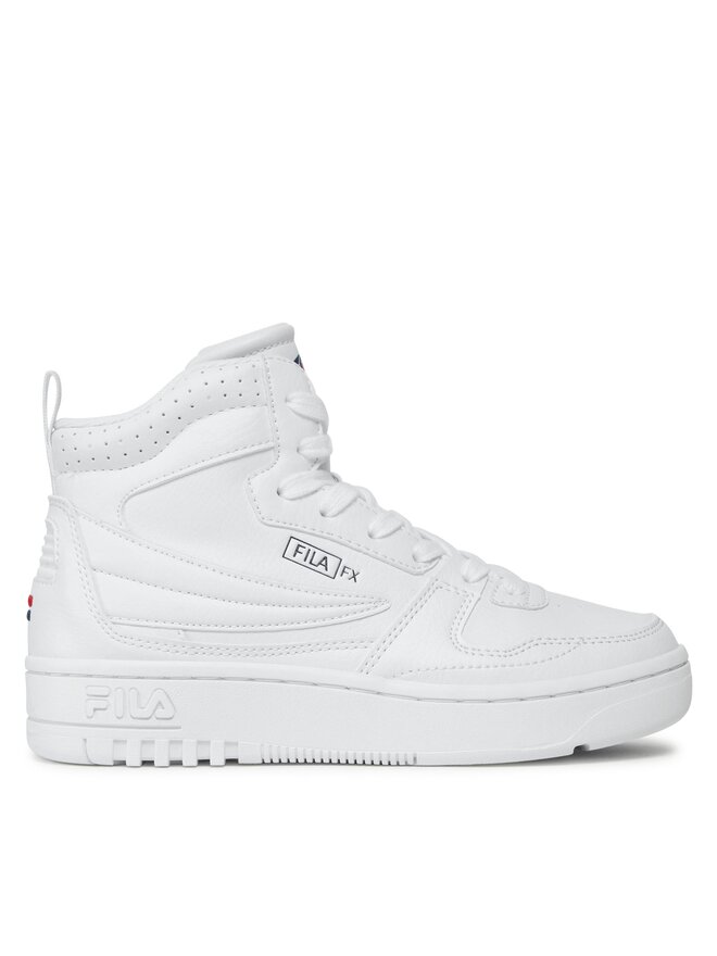 All white fila high tops 2025