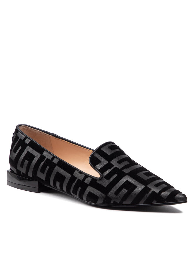 Guess Loaferke Guess Gusty2 FL7GS2 FAL14 Črna