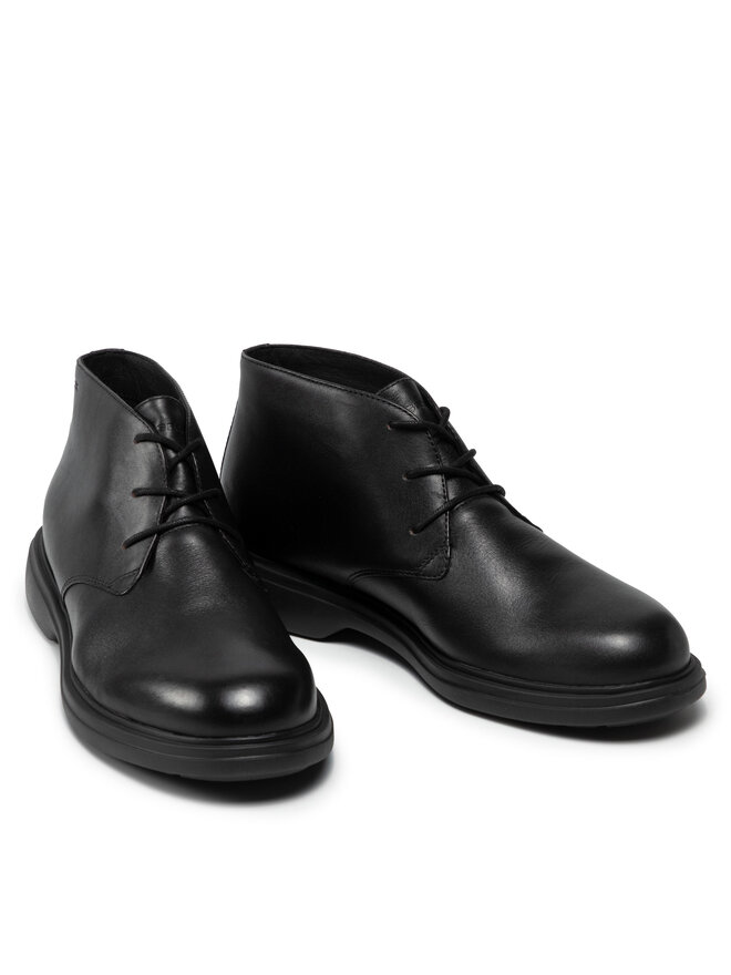 Geox Schnürschuhe Geox U Ottavio U16DCB 00043 C9999 Schwarz