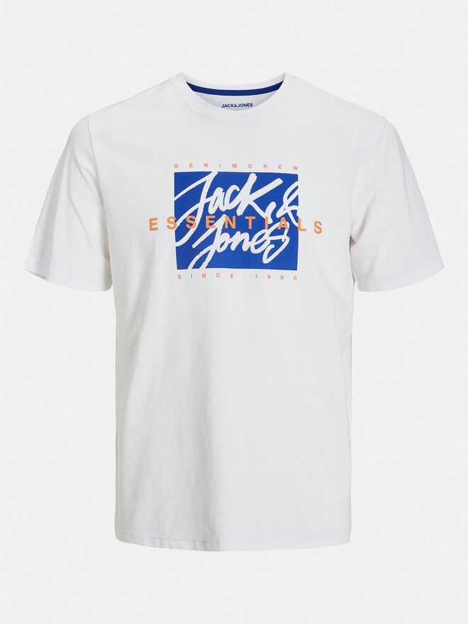 Jack&Jones Jack&Jones Marškinėliai Colton 12268439 Balta Standard Fit