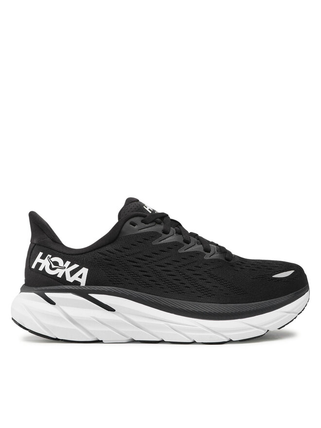 Hoka Laufschuhe Hoka W Clifton 8 Wide 1121374 Schwarz