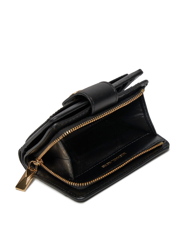 MICHAEL Michael Kors Malá dámska peňaženka MICHAEL Michael Kors Mk Charm 34H3G0KF5L Čierna