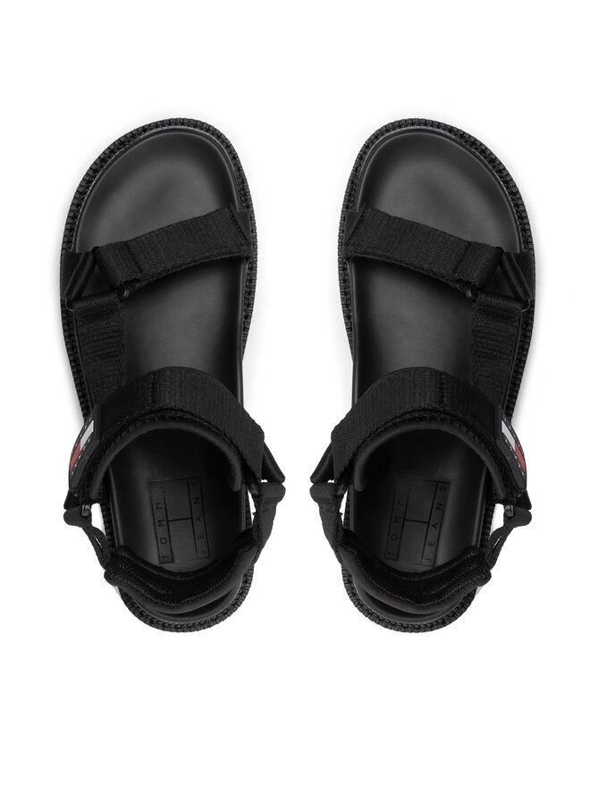 Basutės Tommy Jeans Chunky Tech Sandal EM0EM00997 Juoda