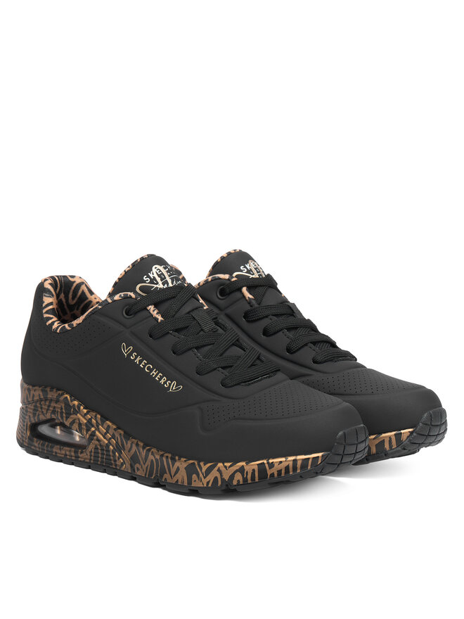 Skechers Снікерcи Skechers Uno 155506/BKRG Чорний