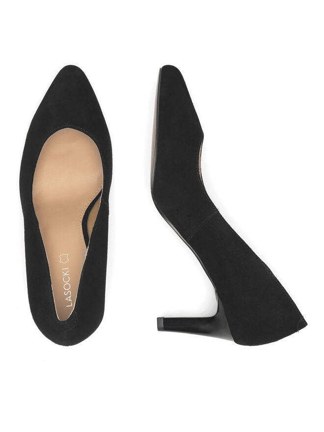 Lasocki Pantofi cu toc subțire Lasocki WYL3804-1Z Negru