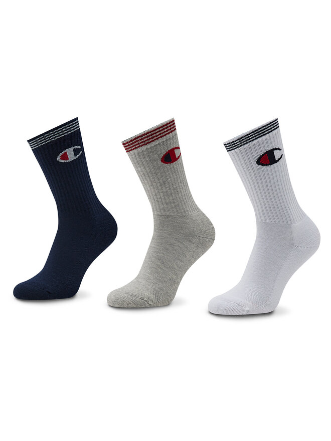 Champion 3er-Set hohe Unisex-Socken Champion Calzini U20036 WW006 Bunt