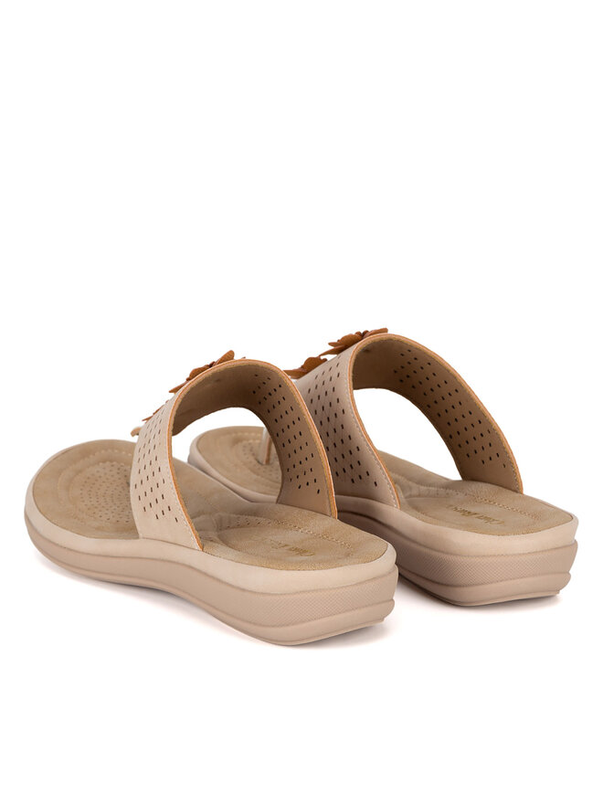 Clara Barson Pantoletten Clara Barson WYL0510-26 Beige