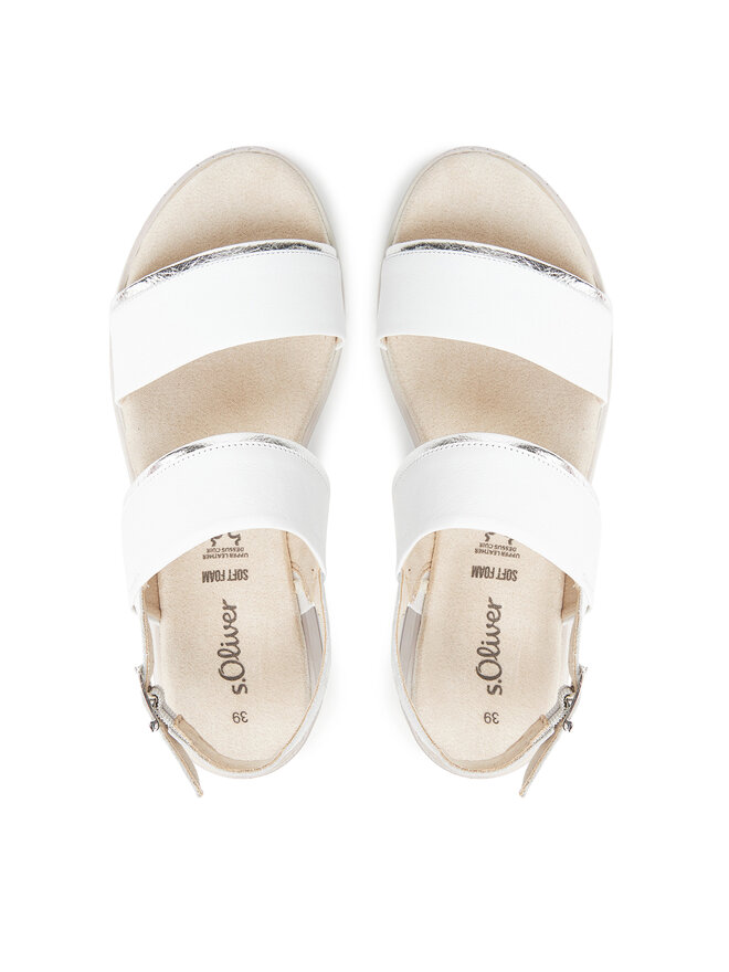 s.Oliver Sandalen s.Oliver 5-28760-44 Weiß