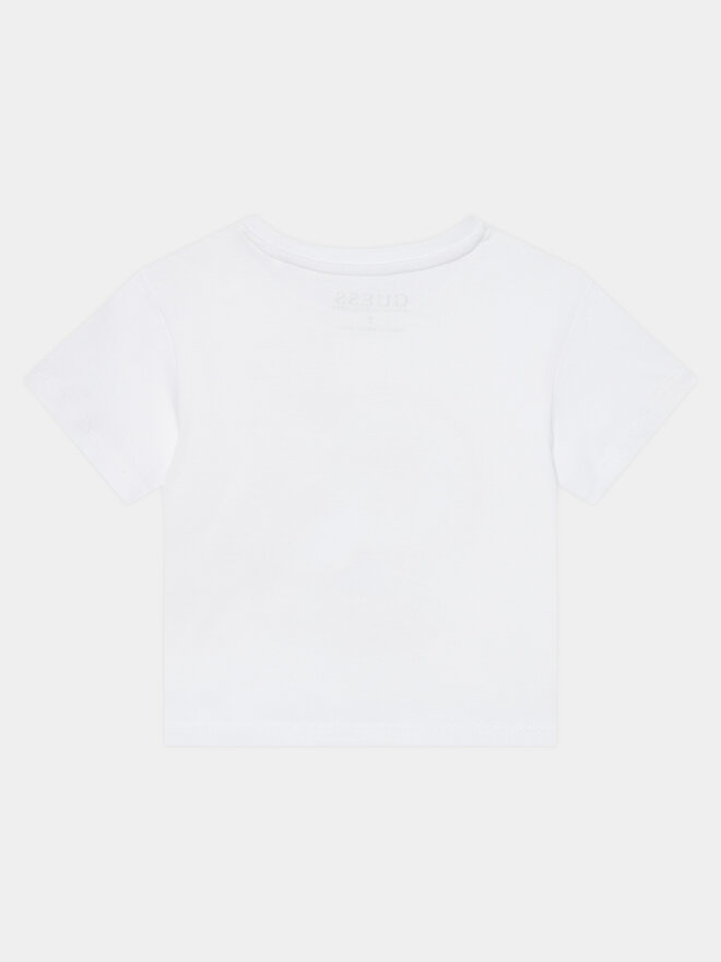 Guess Guess T-shirt K4RI28 K8HM0 Bijela Boxy Fit